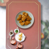 Double-Sided Leather Table Mats
🧍‍♂️ Material: Premium faux leather with a smooth, water-resistant finish

🔁 Double-Sided Design: Two elegant colors in one mat—flip for a fresh look

🍽️ Protection: Shields tables from heat, spills, and scratches

🧼 Easy to Clean: Just wipe with a damp cloth

Perfect for dining, office desks, or decorative settings with a modern touch.