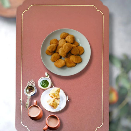 Double-Sided Leather Table Mats
🧍‍♂️ Material: Premium faux leather with a smooth, water-resistant finish

🔁 Double-Sided Design: Two elegant colors in one mat—flip for a fresh look

🍽️ Protection: Shields tables from heat, spills, and scratches

🧼 Easy to Clean: Just wipe with a damp cloth

Perfect for dining, office desks, or decorative settings with a modern touch.