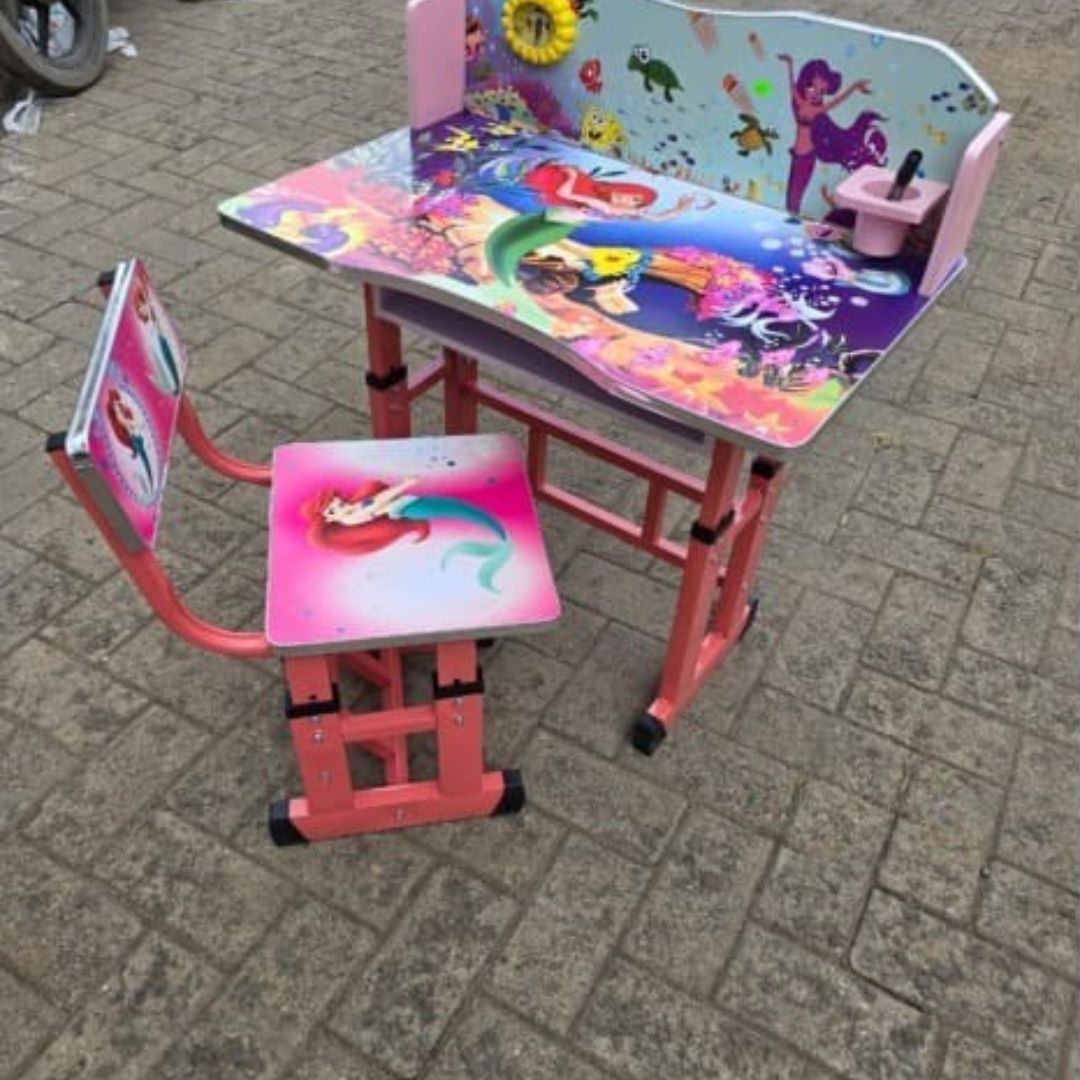 Cartoon Themed Study Desk