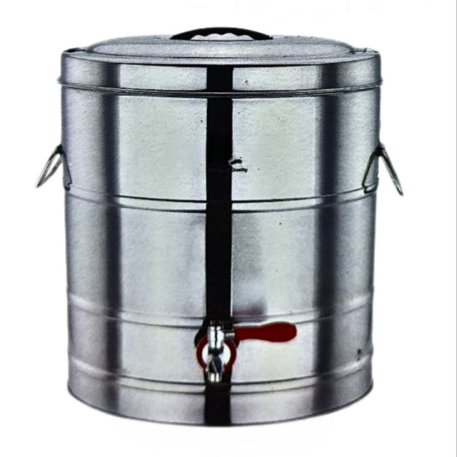 Double Wall Insulated Stainless Steel Tea Urn
✅ Available Sizes: 5L | 10L | 15L | 20L | 25L | 30L | 40L | 50L

🛠️ Material: Heavy-duty Stainless Steel

🌡️ Double Wall: Keeps drinks hot or cold for hours

🔄 Manual Tap: Easy-pour, drip-free

💪 Strong Side Handles: Safe & easy to carry

📦 Use: Perfect for events, offices, catering & gatherings