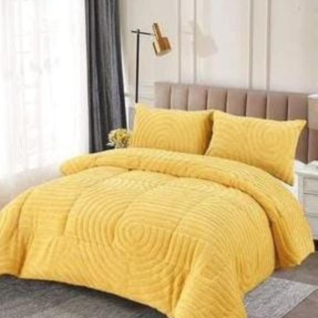Heavy sherpa woolen duvet sets
