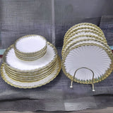 Ceramic Shell Dinner Set 18pc