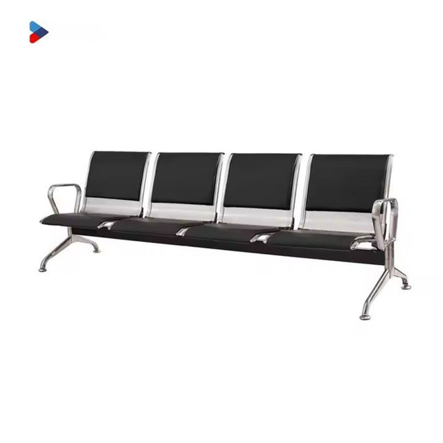 Mild Steel 4-Seater Waiting Bench
🪑 Seating Capacity: 4 people

🏗️ Material: Durable mild steel with a polished chrome finish

💺 Design: Ergonomic backrest and ventilated seat panels for comfort

🧼 Use Case: Ideal for waiting areas in hospitals, offices, clinics, and institutions

🤲 Armrests & Legs: Sleek integrated armrests and sturdy anti-slip legs
