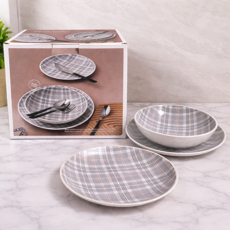 Redberry 18pcs Porcelain Dinner Set Kenya – Premium Plates & Bowls | iDecorators