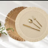 Round Jute Table Mat