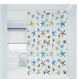 PEVA Shower Curtain — 180cm × 200cm with Hooks