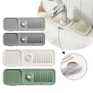 Kitchen Silicone Faucet Sink Splash Guard Mat