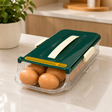 Sliding Egg Organizer with Lid 1-Tier