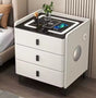 Smart Bedside Table with Wireless Charging 60×40×50cm tty