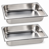 Double Food pan (Insert) 2 pcs