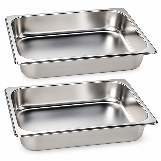 Double Food pan (Insert) 2 pcs