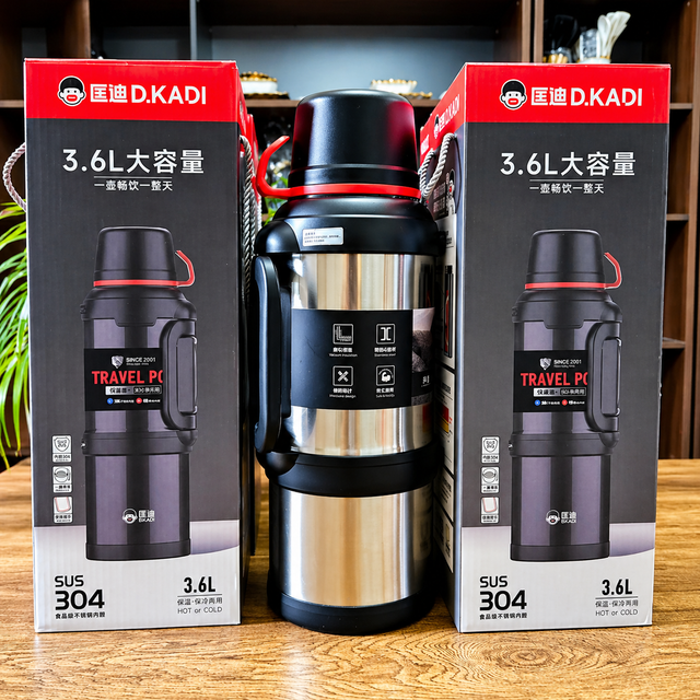  Stainless Steel Vacuum Flask Thermos – Hot & Cold thermos  3.6L 48hours hot/cold