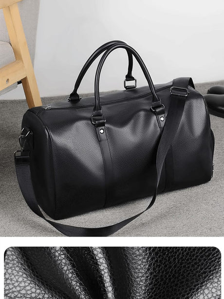 Retro new fashion short trip travel bag 