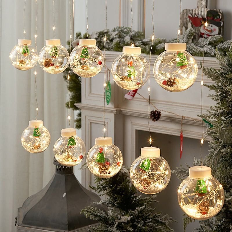 Christmas wish ball LED  Garland curtain light 10pcs 