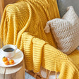 Knitted Throw Blanket 130×220cm