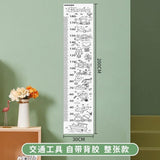 Kids Drawing Rolls Coloring Paper with stickers 2m x 0.3m