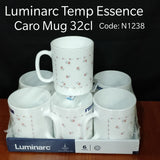 Luminarc Temp essence flo mug set of 6
