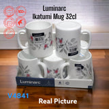 Luminarc Temp essence flo mug set of 6