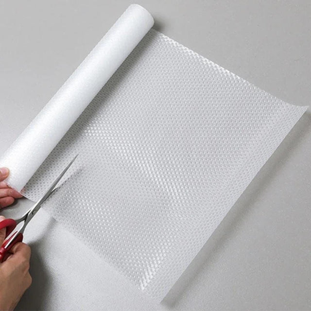 Kitchen clear drawer liners oil proof moisture cupboard shelf liner mat