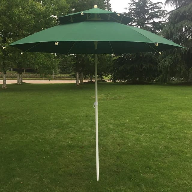 Double Layer Strong Sturdy Outdoor Beach Umbrella
