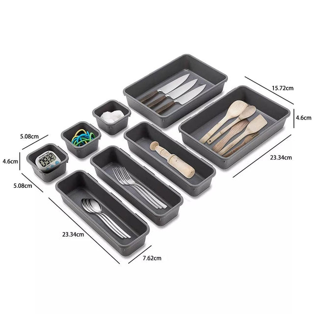8 in1  drawer organizer