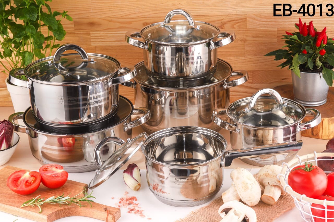 Edenberg Stainless Pots