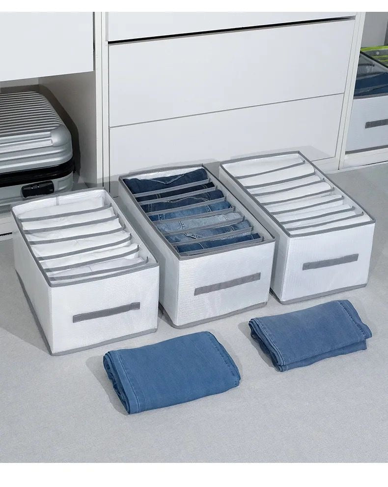 8 grid Jeans Compartment Storage Box
