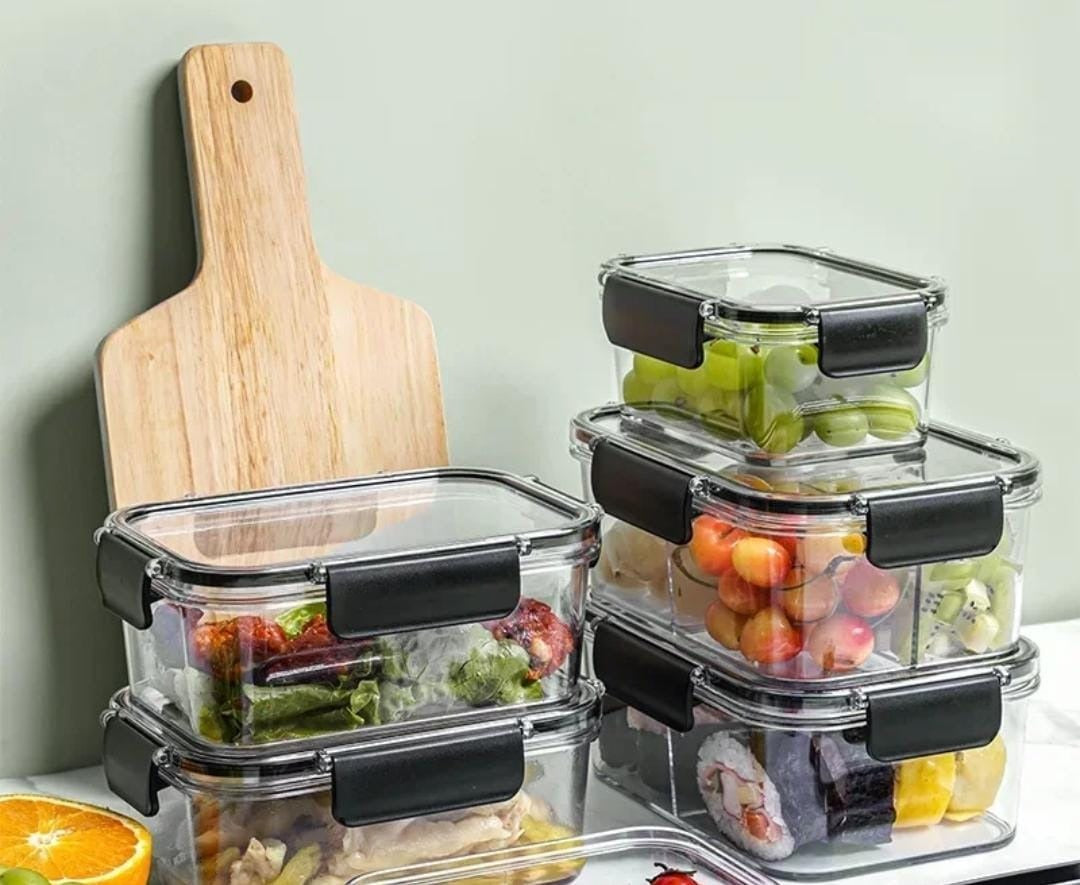 Acrylic Food Storage Containers Clear & airtight