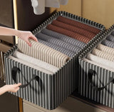 FOLDABLE STEEL RAINFORCED STORAGE BOX