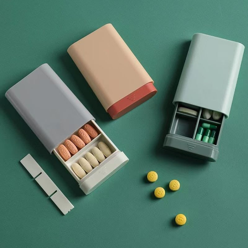 Nordic style pill (medicine) organiser