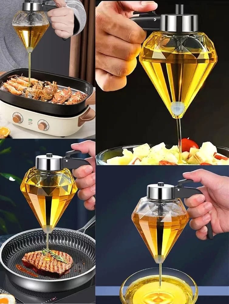 Exquisite diamond honey dispenser/ oil oil dispenser