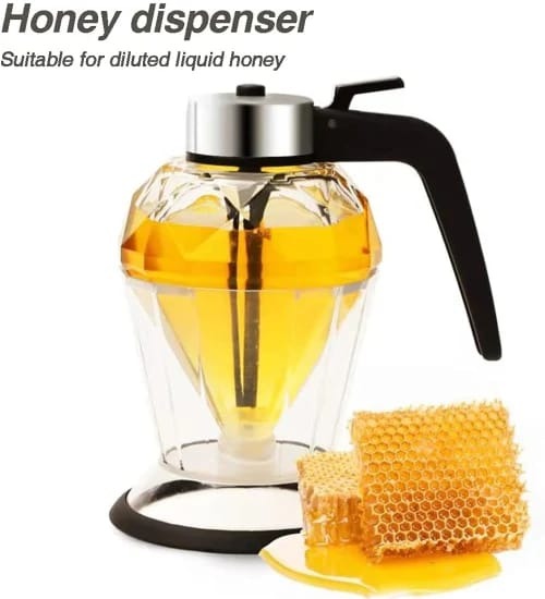 Exquisite diamond honey dispenser/ oil oil dispenser