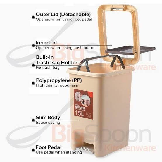 Quality Pedal/ Push Dustbin