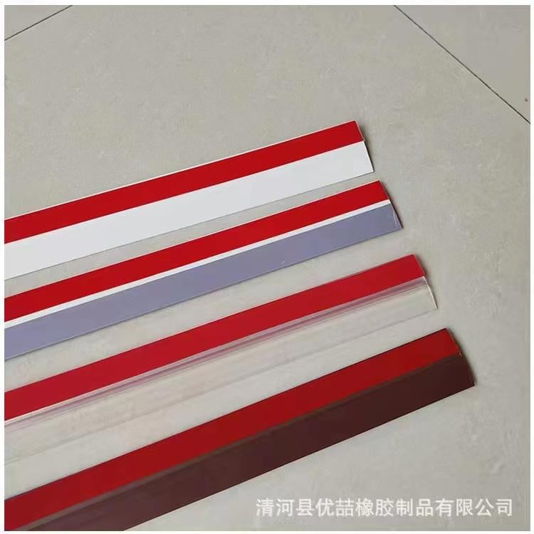 Waterproof Adhesive Silicone  rubber Under Door Sealing strip