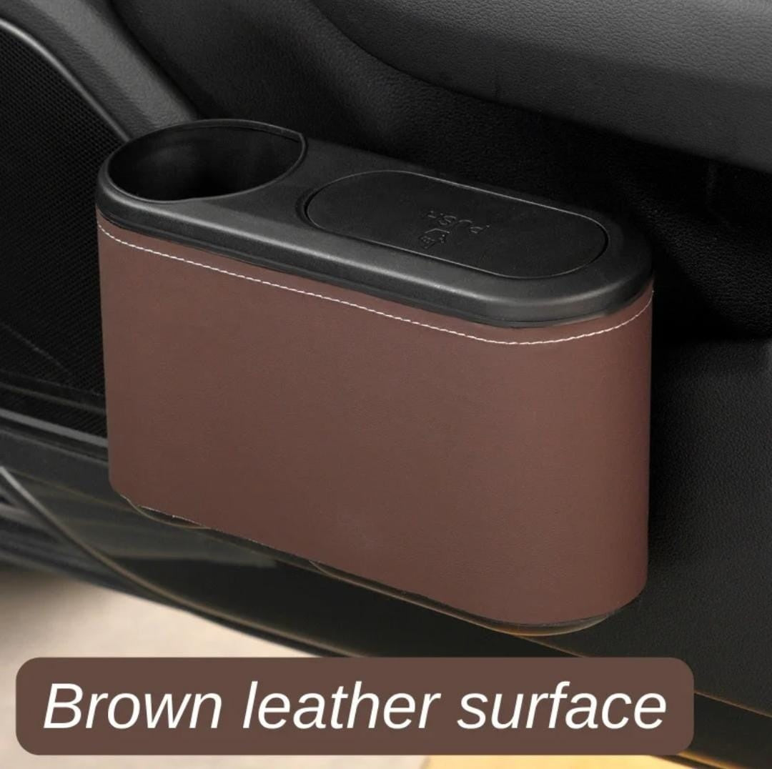 Multipurpose Car Hanging Abs Door Trash Can For Accessories