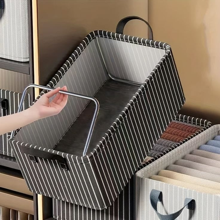 Stripped Closet Organizer