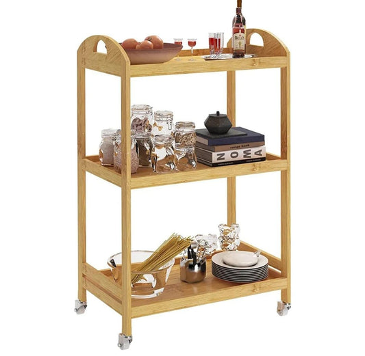 Mobile Bar Serving Cart/Side Table