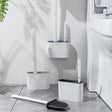 Wall hanging toilet brush with Holder