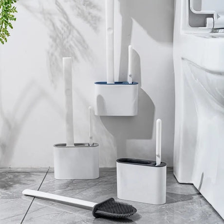 Wall hanging toilet brush with Holder