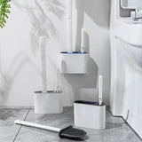 Wall hanging toilet brush with Holder