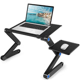 Foldable Laptop stand with fan
