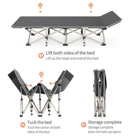 OutdoorEase Foldable Rest Bed