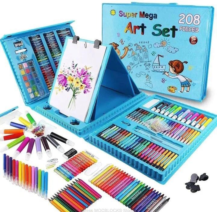 art set 208 pcs