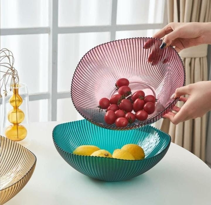 High-quality melamine fruits platter / salad bowl.
