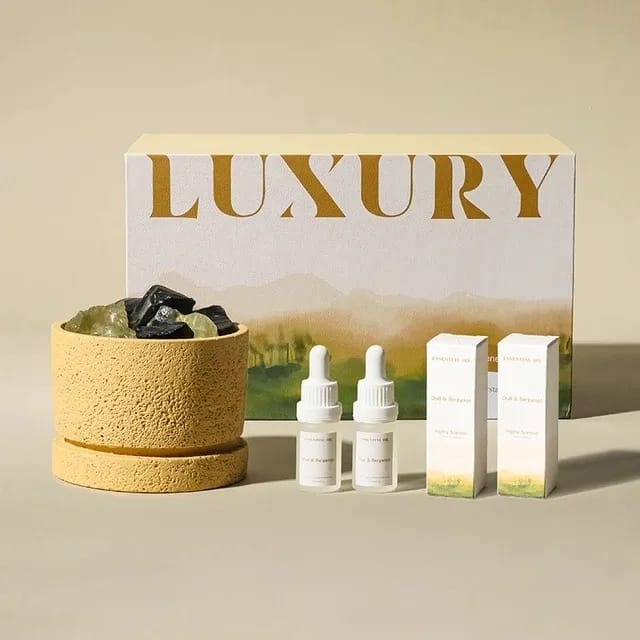 Home Fragrance Natural stone Crystal Diffuser Aromatherapy