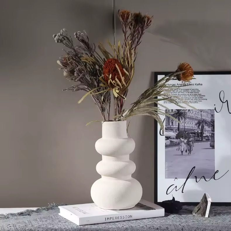 Minimalist ceramic vase