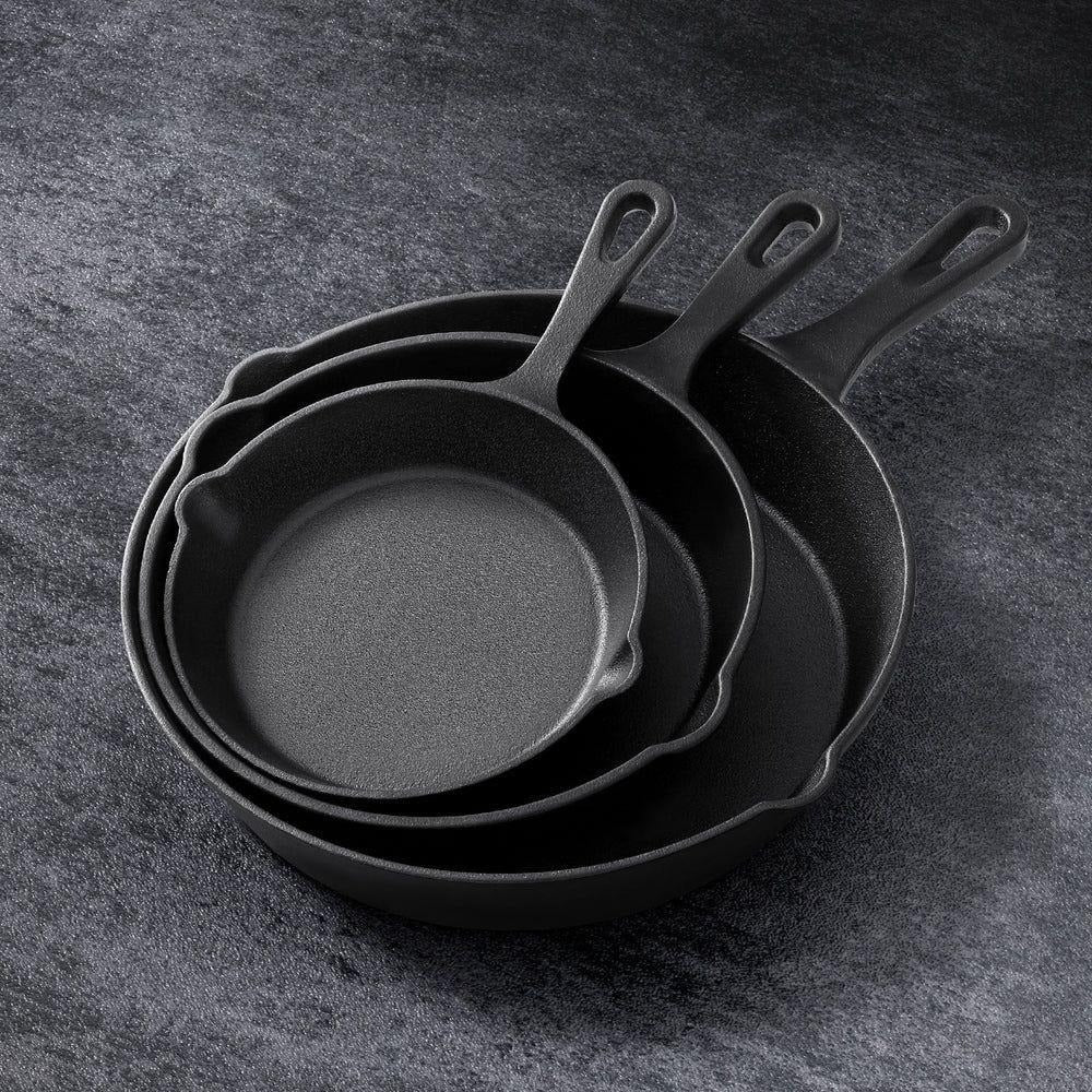 Cast Iron Frying Pan Cooking