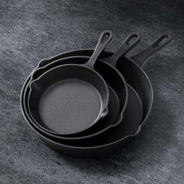 Cast Iron Frying Pan Cooking