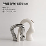 Creative interlocking Ceramic Decor Piece