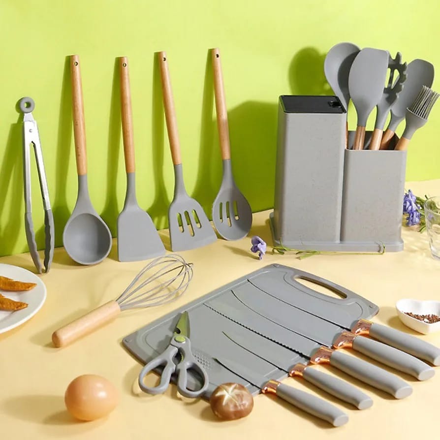 19PC Executive Silicone Spoons 
